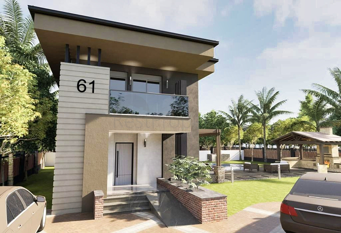 Вилла планировки 4+1 в районе Кемер - Анталия