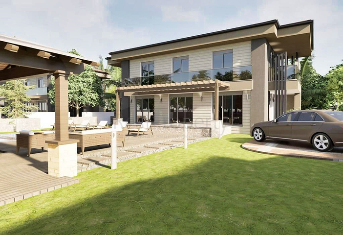 Вилла планировки 4+1 в районе Кемер - Анталия