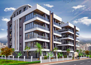 Жилой комплекс в центре города Анталия, рядом с морем 