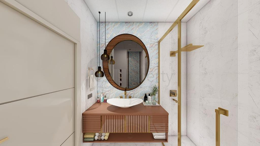 Квартиры планировки 1+1 в районе Кепез - Анталия 