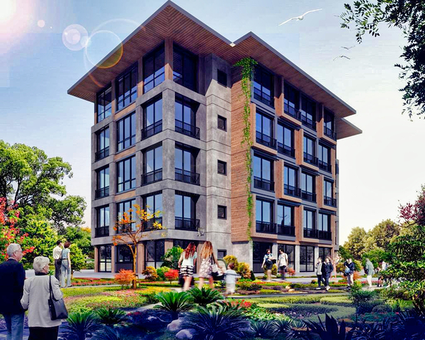 Квартиры планировки 1+1 в районе Кепез - Анталия 