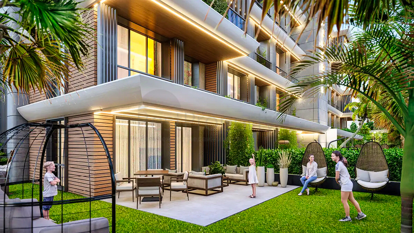 Квартиры планировки 1+1 в районе Алтынташ - Анталия 