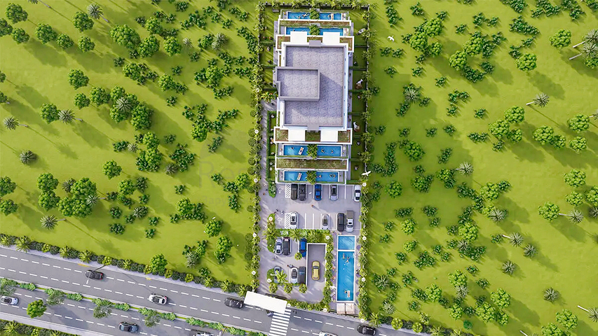 Квартиры планировки 1+1 в районе Алтынташ - Анталия 