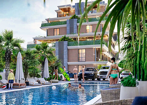 Квартиры планировки 1+1 в районе Алтынташ - Анталия 