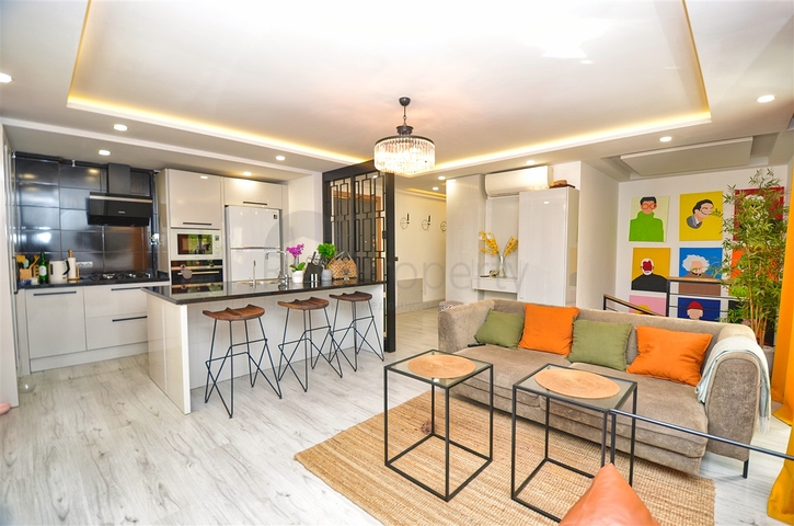 Квартира планировки 4+2 в микрорайоне Унжалы - Анталия 