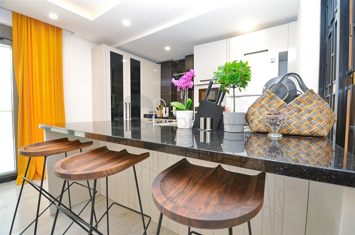 Квартира планировки 4+2 в микрорайоне Унжалы - Анталия 