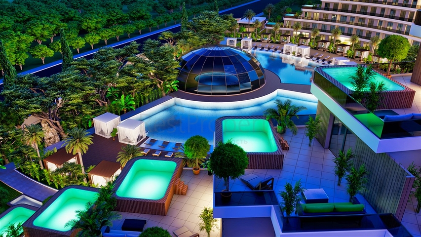 Квартиры планировки 1+1 в районе Алтынташ - Анталия