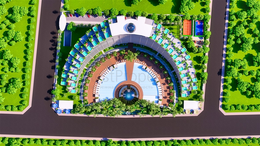 Квартиры планировки 1+1 в районе Алтынташ - Анталия