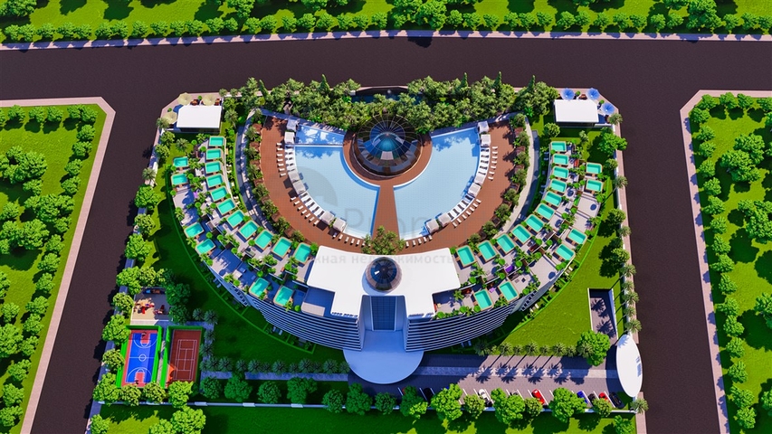 Квартиры планировки 1+1 в районе Алтынташ - Анталия