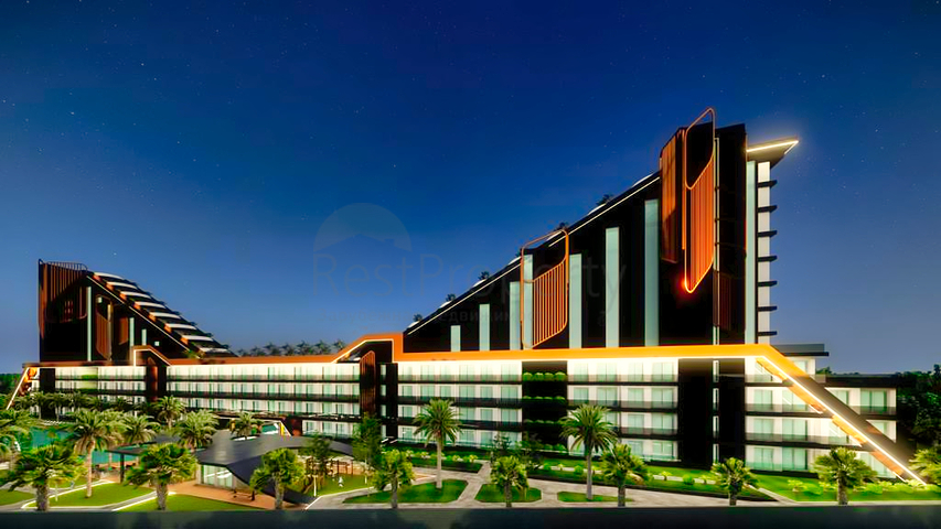 Квартира планировки 1+1 в районе Алтынташ - Анталия