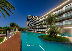 Квартира планировки 1+1 в районе Алтынташ - Анталия