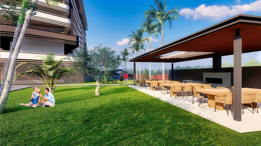 Квартира планировки 1+1 в районе Алтынташ - Анталия