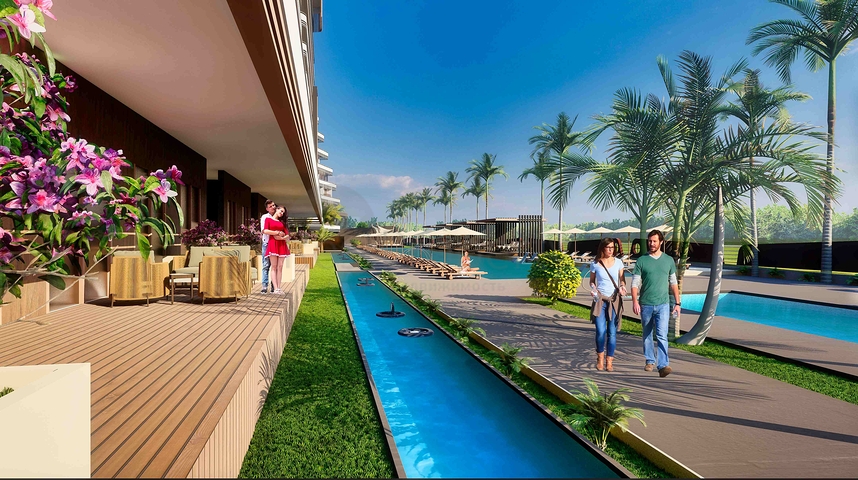 Квартира планировки 1+1 в районе Алтынташ - Анталия