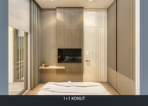 Квартира планировки 1+1 в районе Алтынташ - Анталия