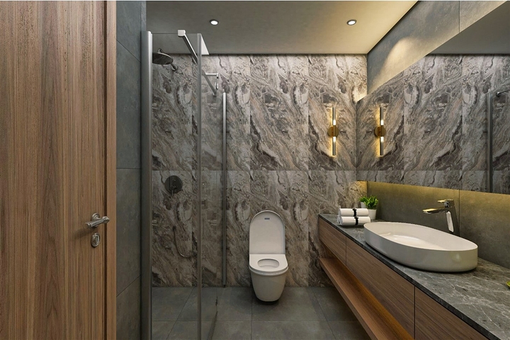 Вилла планировки 4+1 в микрорайоне Эрменек - Анталия