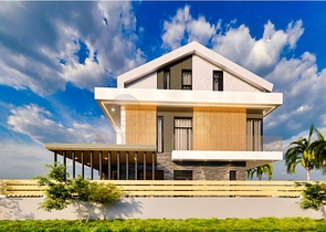 Вилла планировки 4+1 в микрорайоне Эрменек - Анталия