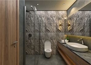 Вилла планировки 4+1 в микрорайоне Эрменек - Анталия