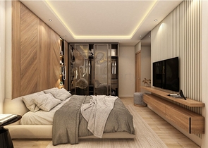 Вилла планировки 4+1 в микрорайоне Эрменек - Анталия