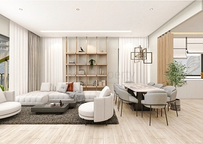 Вилла планировки 4+1 в микрорайоне Эрменек - Анталия