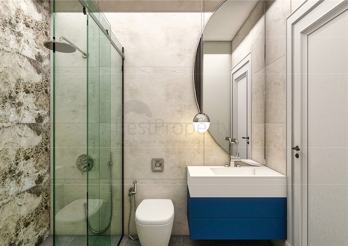 Вилла планировки 5+1 в микрорайоне Эрменек - Анталия