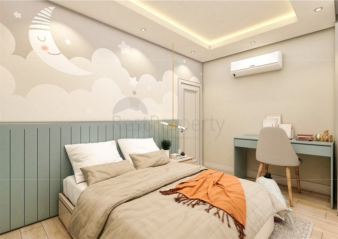 Вилла планировки 5+1 в микрорайоне Эрменек - Анталия