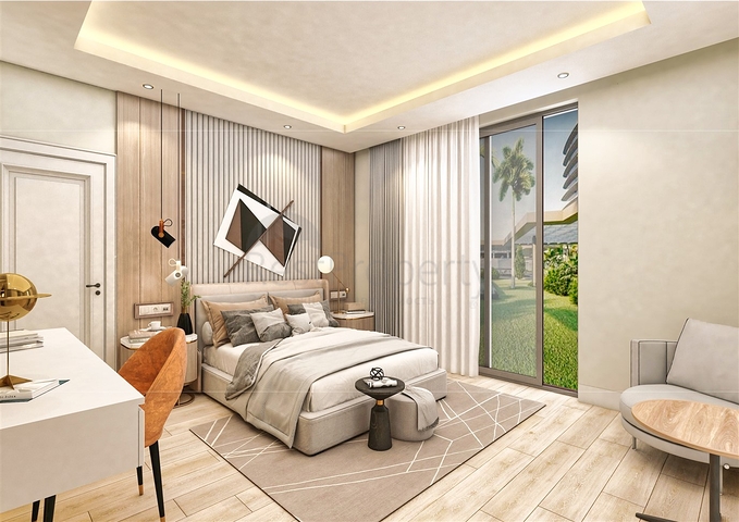 Вилла планировки 5+1 в микрорайоне Эрменек - Анталия