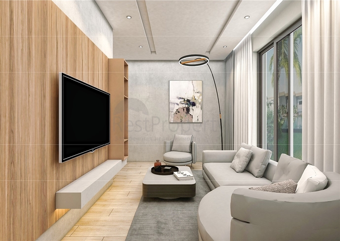 Вилла планировки 5+1 в микрорайоне Эрменек - Анталия