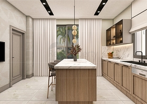 Вилла планировки 5+1 в микрорайоне Эрменек - Анталия