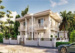 Вилла планировки 5+1 в микрорайоне Эрменек - Анталия