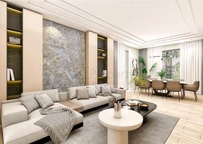 Вилла планировки 5+1 в микрорайоне Эрменек - Анталия