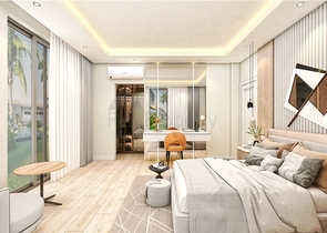 Вилла планировки 5+1 в микрорайоне Эрменек - Анталия