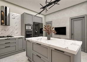 Вилла планировки 5+1 в микрорайоне Эрменек - Анталия