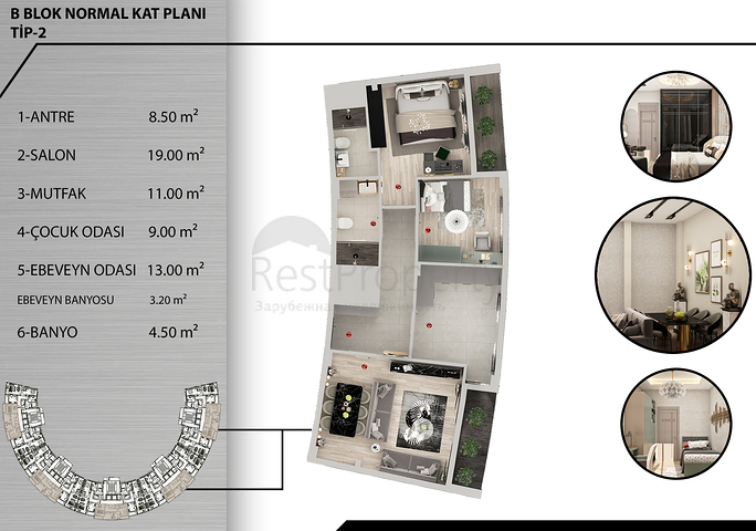 Инвестиционный проект в районе Кепез - Анталия