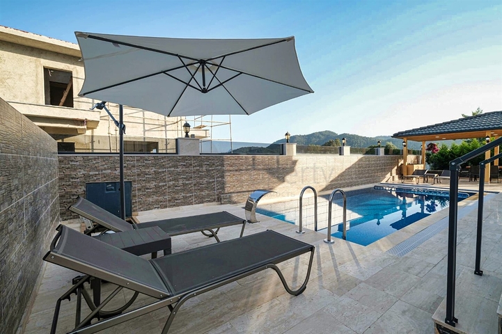 Вилла планировки 4+1 в микрорайоне Текирова - Анталия