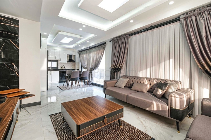 Вилла планировки 4+1 в микрорайоне Текирова - Анталия