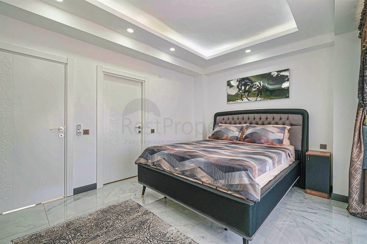 Вилла планировки 4+1 в микрорайоне Текирова - Анталия