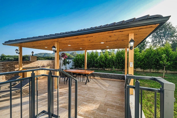 Вилла планировки 4+1 в микрорайоне Текирова - Анталия