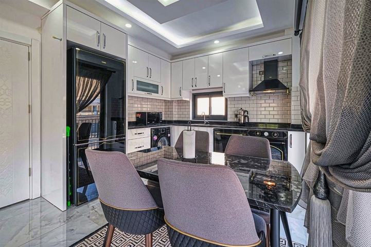 Вилла планировки 4+1 в микрорайоне Текирова - Анталия