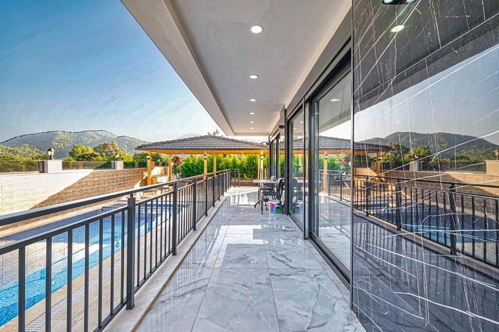 Вилла планировки 4+1 в микрорайоне Текирова - Анталия