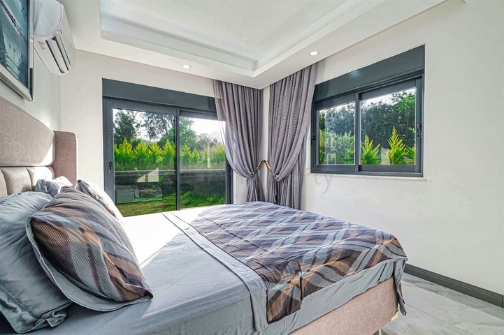 Вилла планировки 4+1 в микрорайоне Текирова - Анталия