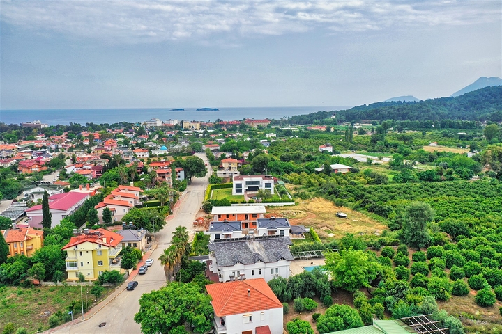 Вилла планировки 4+1 в микрорайоне Текирова - Анталия