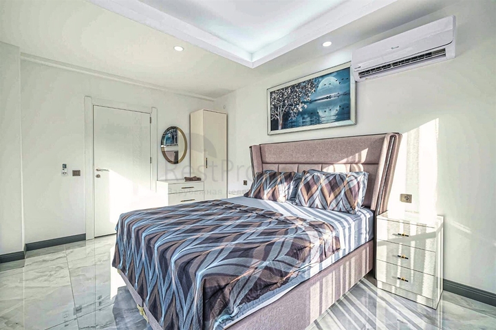 Вилла планировки 4+1 в микрорайоне Текирова - Анталия