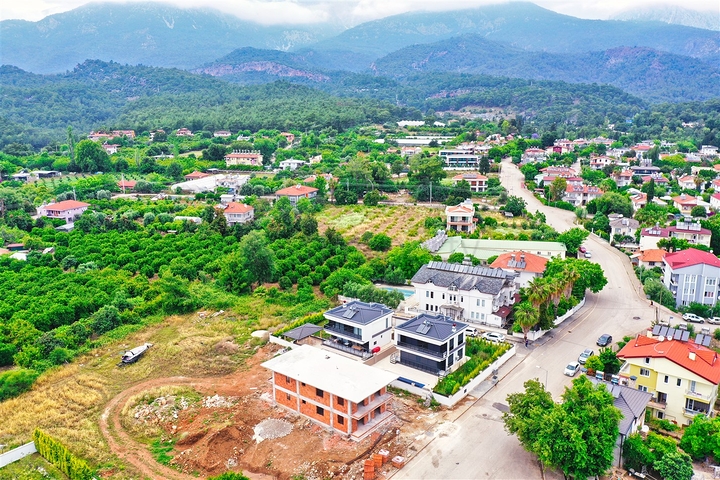 Вилла планировки 4+1 в микрорайоне Текирова - Анталия