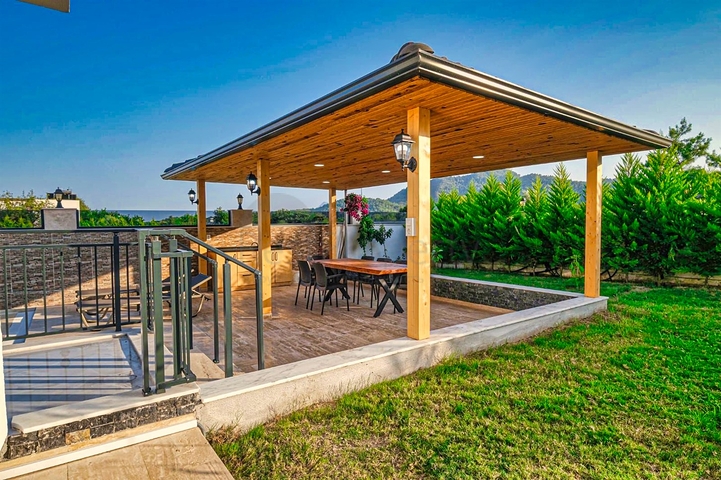 Вилла планировки 4+1 в микрорайоне Текирова - Анталия