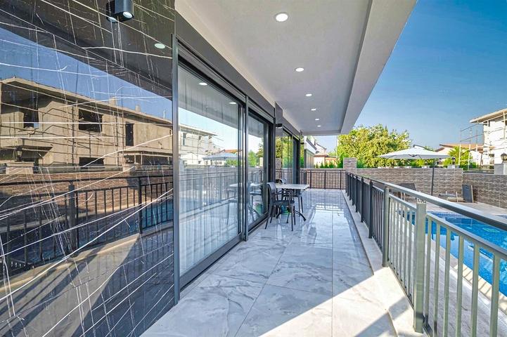 Вилла планировки 4+1 в микрорайоне Текирова - Анталия