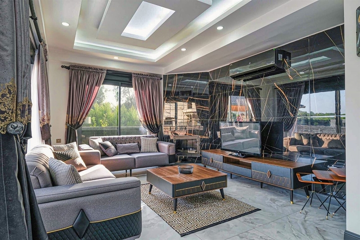 Вилла планировки 4+1 в микрорайоне Текирова - Анталия