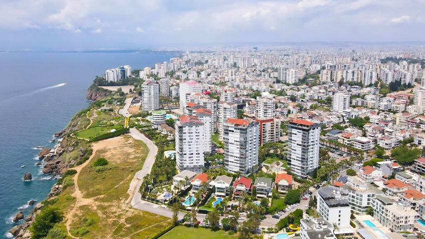 Квартира планировки 3+1 в микрорайоне Шириньялы - Анталия