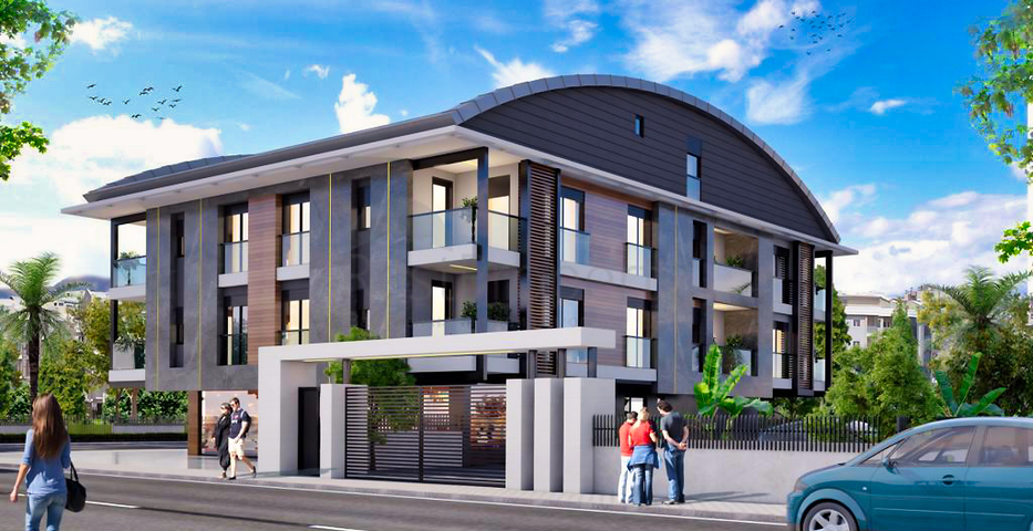 Квартира планировки 1+1 в микрорайоне Арапсую - Анталия 