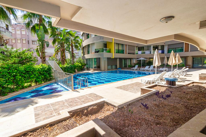 Квартира планировки 2+1 в микрорайоне Пынарбашы - Анталия