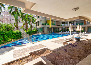 Квартира планировки 2+1 в микрорайоне Пынарбашы - Анталия